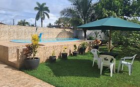 casa perto da praia, clima bom para descansar.